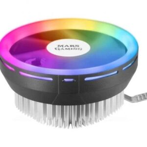 Ventilador Cpu Mars Gaming Mcpu120 Chroma Rgb / Perfil bajo / Fan 120mm / PWM 4 Pines / Multisocket Intel - Amd / Am4 / Lga1700