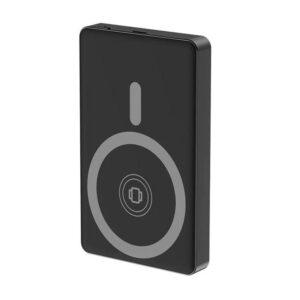 PowerBank Inalambrico Gembird 10.000 mah / Wireless 15W / PD 20W / Magnetico / Negro / PB10-WPC15M-LCD-01