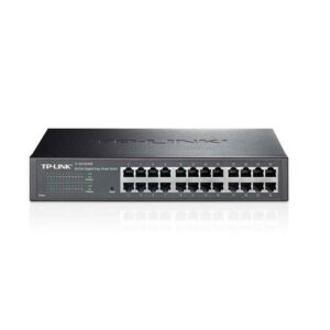 Switch semigestionable tp-link tl-sg1024de 24p 24x1gb metalico rack negro