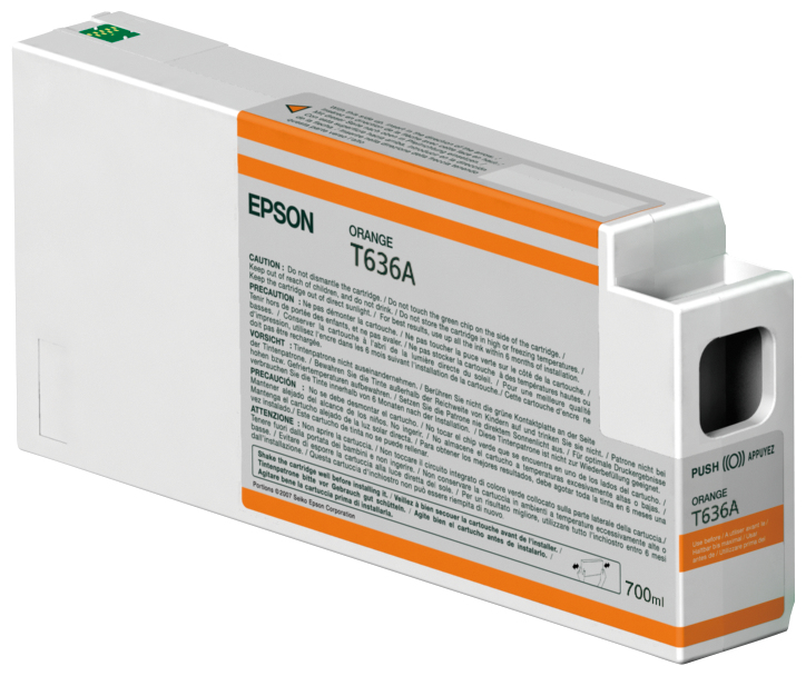Tinta original epson t636a naranja c13t636a00 700ml