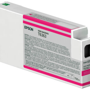 Tinta original epson t6363 magenta vivo c13t636300 700ml