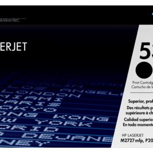 Tóner original hp q7553a 53a negro 3.000 páginas
