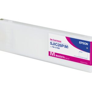 Tinta original epson sjic26p magenta 294.3ml