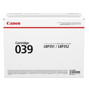 Tóner original canon 039 negro 0287c001 11.000 páginas