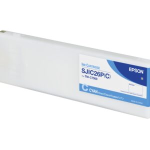 Tinta original epson sjic26p cian 294.3ml