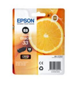 Tinta original epson t3341 negro c13t33414010 4.5ml