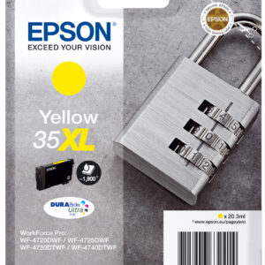 Tinta original epson t3594 xl amarillo c13t35944010 	 20.3ml
