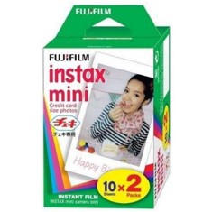 Pack 2 cartuchos - carga fujifilm 10 fotos instax mini