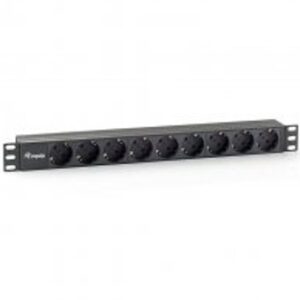 Regleta alimentacion equip rack 19 pulgadas 1u 9 tomas 3500w cable 1.8m