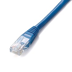 Cable red equip latiguillo rj45 u - utp cat6 3m azul