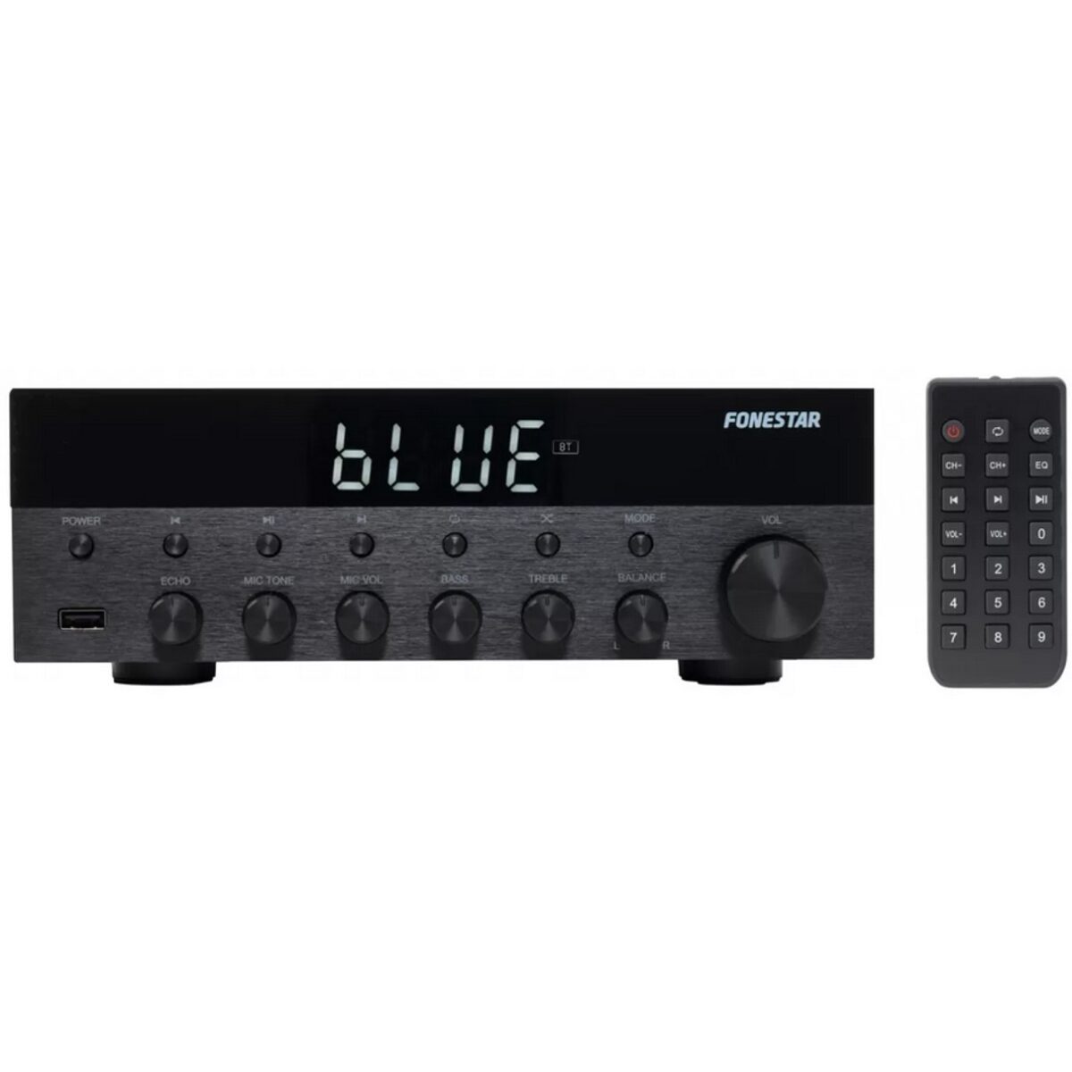 Amplificador estereo hifi fonestar as - 1515 - bluetooth - radio fm - 15 + 15 w rms usb - mp3