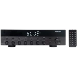 Amplificador estereo hifi fonestar as - 6060 - bluetooth - radio fm - 60+60 w rms - usb - mp3