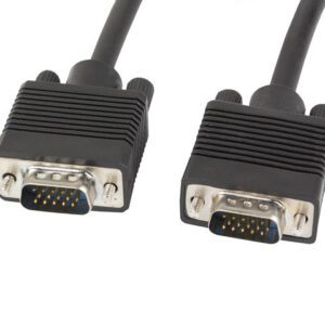 Cable vga lanberg macho - macho ferrita 3m negro