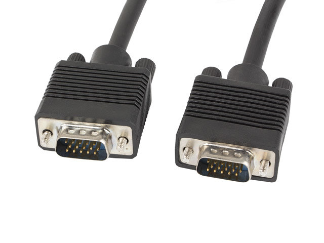 Cable vga lanberg macho - macho ferrita 3m negro