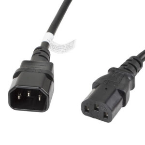 Cable alargador lanberg alimentacion cpu iec320 c13 h - iec320 c14 m vde 3m