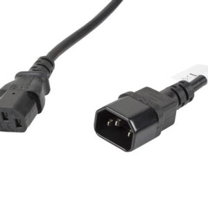 Cable alargador lanberg alimentacion cpu iec320 c13 h - iec320 c14 m vde 5m