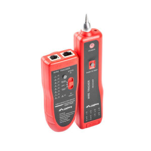 Tester lanberg cable rastreador de pares rj - 45 rj - 12 rj - 11 coaxial