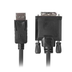 Cable displayport lanberg macho - dvi - d macho 24+1 1.8m negro