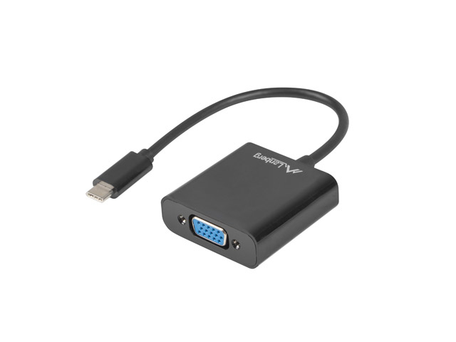Adaptador lanberg usb 3.1 tipo c - vga hembra