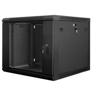 Armario rack lanberg 9u 600x600x501 auto ensamblado 19 pulgadas hasta 60 kg negro