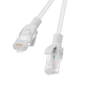 Cable red lanberg latiguillo cat.6 utp 15m gris fluke passed