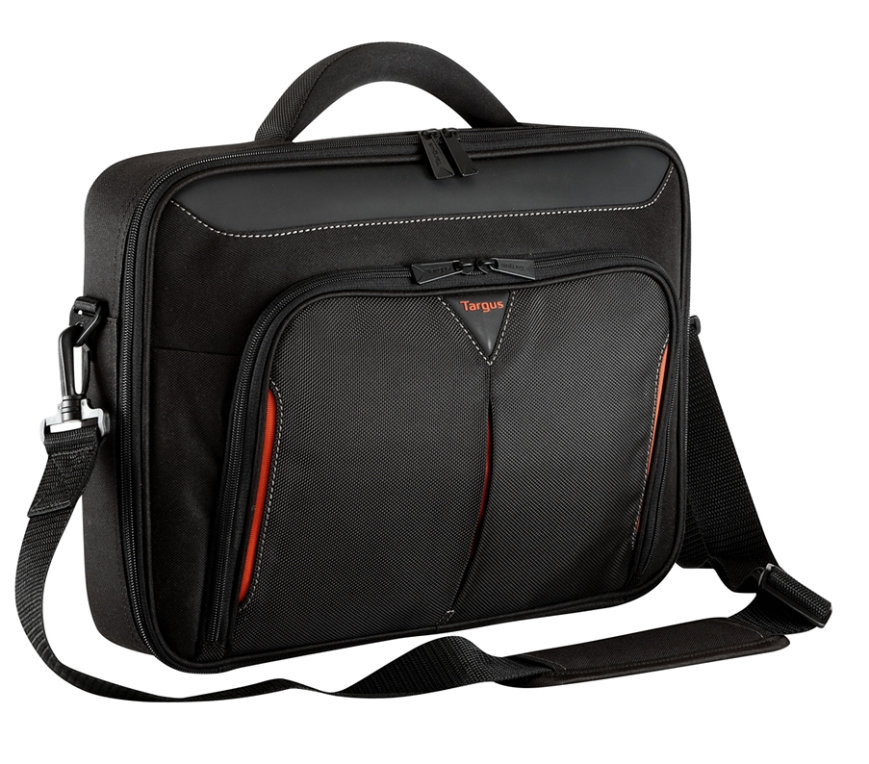 Maletin targus clamshell classic+ 17 - 18 pulgadas pulgadas negro - rojo