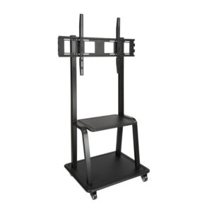 Soporte tv de suelo con ruedas tooq fs20100m - b 37 pulgadas - 100 pulgadas carga maxima 150kg