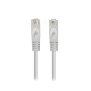 Cable red nanocable latiguillo rj45 lszh utp awg24 cat.6a 1.5m gris