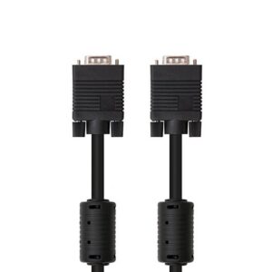 Cable nanocable con ferrita svga hdb15 - m - hdb15 - m nanocable 10m - macho a macho