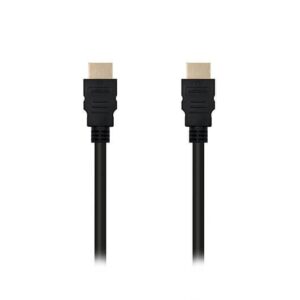 Cable hdmi 1.4 tipo a a hdmi tipo a nanocable 5m - macho - macho - alta velocidad - 4k - 10.2gbps - negro