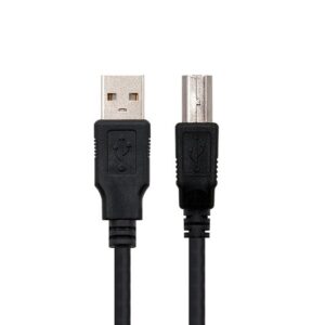 Cable usb tipo a 2.0 a usb tipo b 2.0 nanocable 3m negro macho - macho impresora