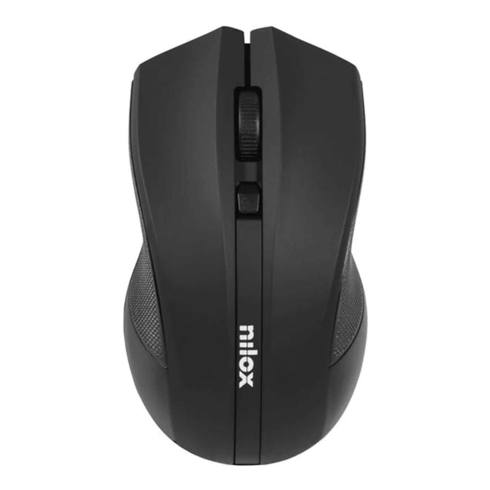 Mouse raton nilox mowi1001 wireless inalambrico 1600 dpi negro