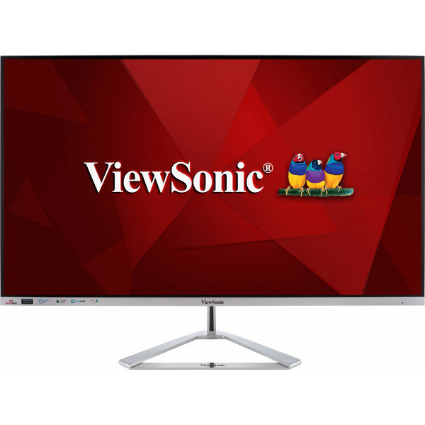 Monitor viewsonic 31.5 pulgadas vx3276 - 2k - mhd - 2 slim - ips - wqhd - x2 hdmi - dp - mdp
