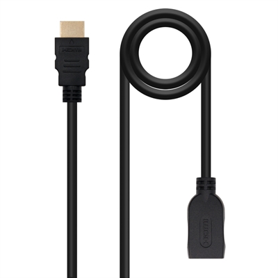 Cable hdmi 2.0 nanocable 1m - macho - hembra