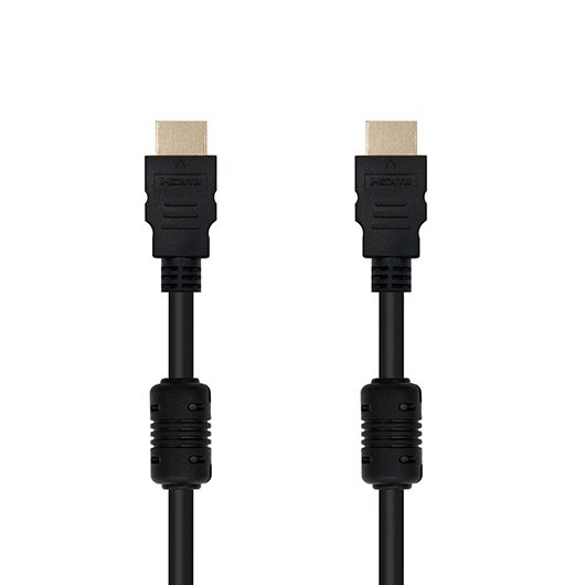 Cable hdmi alta velocidad nanocable 10m - macho - macho - negro