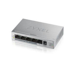 Switch 5 puertos zyxel - full duplex 10 - 100 - 1000 poe gs1005hp