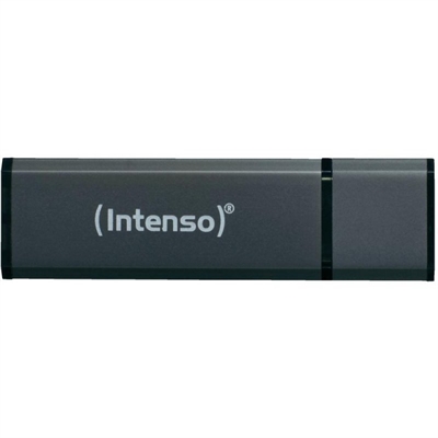 Memoria usb 2.0 intenso alu line 8gb aluminio antracita
