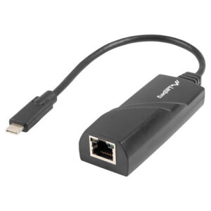 Adaptador lanberg usb tipo c 3.1 macho - ethernet rj45 hembra - 0.15m