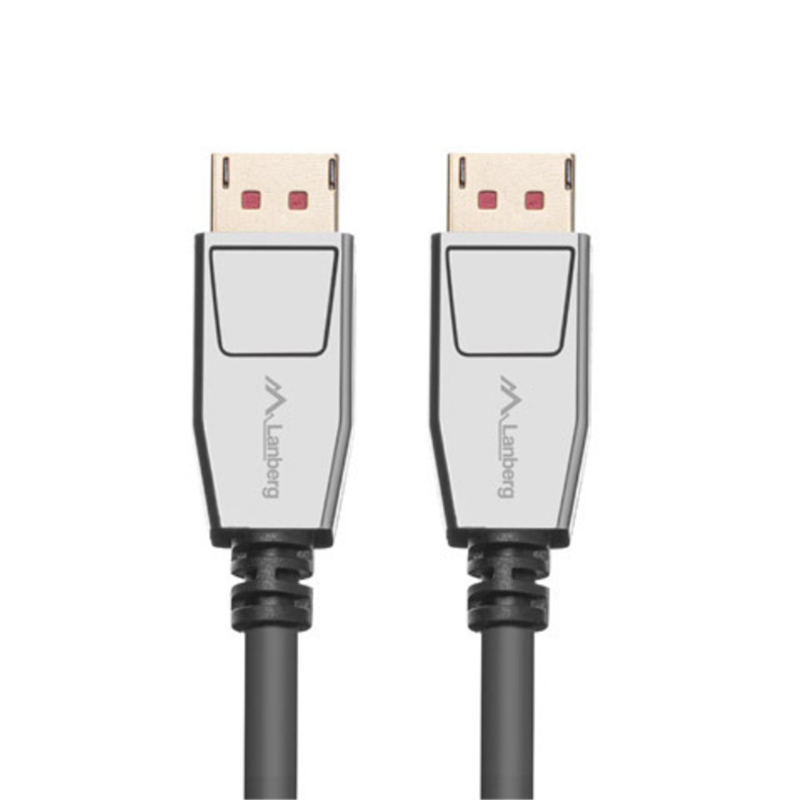 Cable displayport lanberg 1m - macho - macho - negro