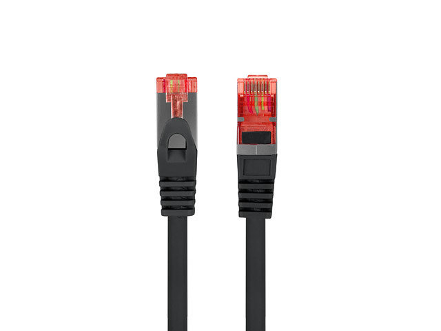 Cable red lanberg latiguillo cat.6 s - ftp lszh cu 5m negro fluke passed