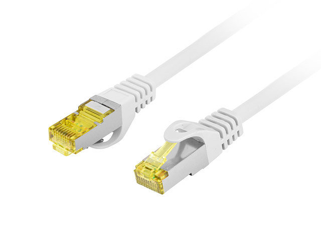 Cable red lanberg latiguillo cat.6a s - ftp lszh cu 0.25m gris fluke passed