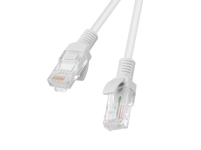 Cable red lanberg latiguillo cat.6 utp lszh cu 20m gris fluke passed