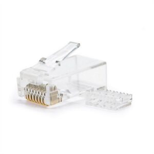 Conector rj45 categoria 6 utp nanocable 100 und.