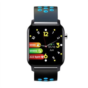Reloj smartwatch leotec multisport bit 2 plus ip68 negro y azul 1.4 pulgadas