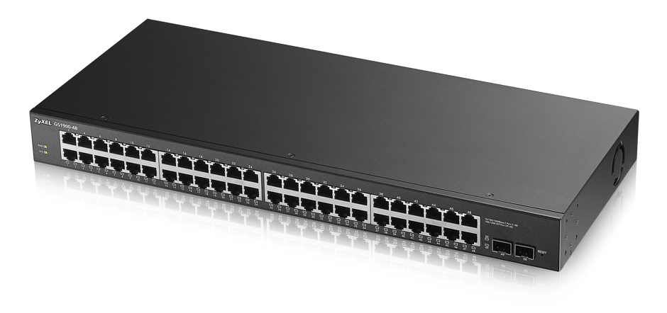 Switch 48 puertos zyxel gs1900 - 48 - eu0102f 100 - 1000 gigabit ethernet