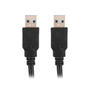 Cable usb 3.0 lanberg 1m - macho - macho - negro