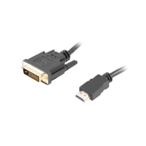 Cable hdmi a dvi 4k lanberg 1.8m - macho - macho - negro