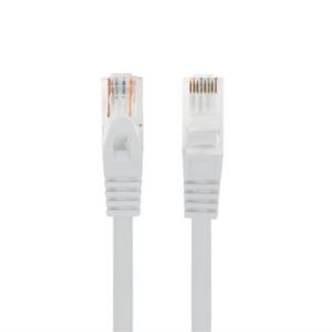 Cable red lanberg latiguillo cat.6 utp 0.5m gris fluke passed