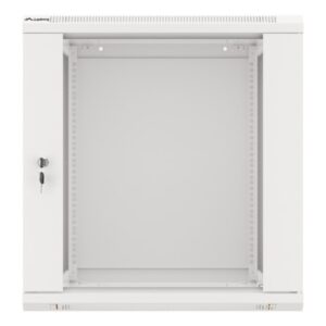 Armario rack lanberg 12u 600x600x368 auto ensamblado 19 pulgadas hasta 60kg gris