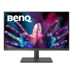 Monitor led 27 pulgadas benq pd2705u ips - 4k uhd - hdr10 - hdmi - dp - usb 3.2 - usb tipo b - usb tipo c - 60hz - 5ms - regulable - vesa 100 x 100